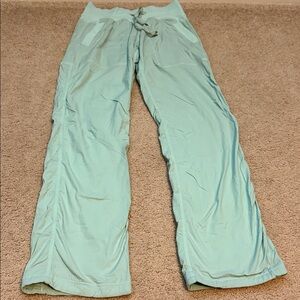 Lululemon light blue drawstring pants